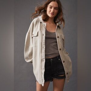 Free People Ruby Jacket in Stone